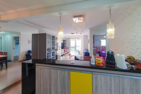 sala cozinha de apartamento à venda com 2 quartos, 61m² em Ipiranga, São Paulo
