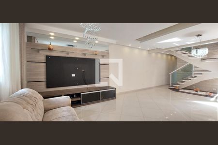Sala de casa à venda com 3 quartos, 266m² em Parque Erasmo Assunção, Santo André