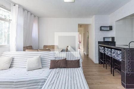 Sala de apartamento para alugar com 3 quartos, 90m² em Havaí, Belo Horizonte