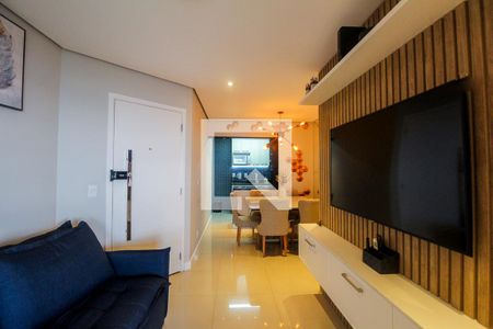 Sala de apartamento à venda com 3 quartos, 86m² em Jardim Piqueroby, São Paulo