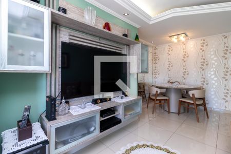 Sala de Estar de apartamento à venda com 2 quartos, 60m² em Sítio do Morro, São Paulo