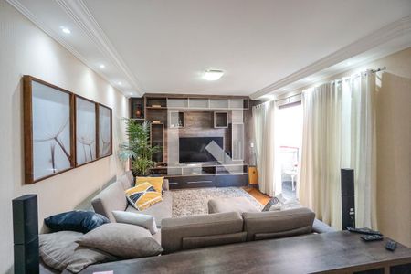 Sala de estar de apartamento à venda com 3 quartos, 150m² em Vila Gomes Cardim, São Paulo