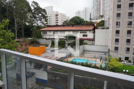 Vista da Varanda de apartamento para alugar com 1 quarto, 41m² em Vila Andrade, São Paulo
