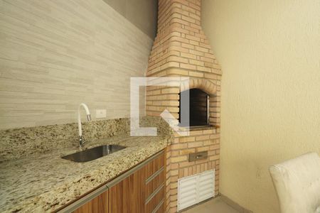 Área comum - Churrasqueira de casa para alugar com 3 quartos, 182m² em Parque Jaçatuba, Santo André
