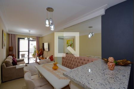 Sala de apartamento para alugar com 2 quartos, 55m² em Centro, São Bernardo do Campo