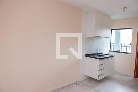 Sala e Cozinha de apartamento para alugar com 2 quartos, 40m² em Vila Marieta, São Paulo