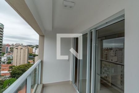 Varanda Sala de Estar/Jantar de apartamento para alugar com 1 quarto, 44m² em Vila Itapura, Campinas