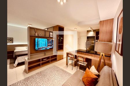 Sala de kitnet/studio para alugar com 1 quarto, 44m² em Vila Itapura, Campinas