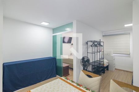 Sala de apartamento à venda com 1 quarto, 42m² em Casa Branca, Santo André