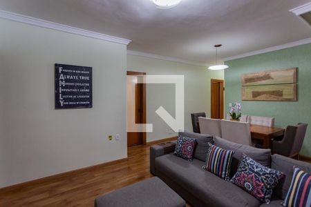 Sala de apartamento à venda com 3 quartos, 90m² em Colégio Batista, Belo Horizonte