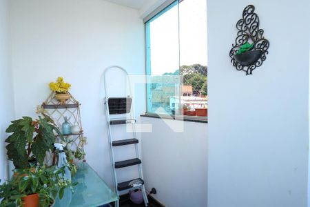 Varanda gourmet de apartamento para alugar com 3 quartos, 110m² em União, Belo Horizonte