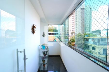 Varanda gourmet de apartamento para alugar com 3 quartos, 110m² em União, Belo Horizonte
