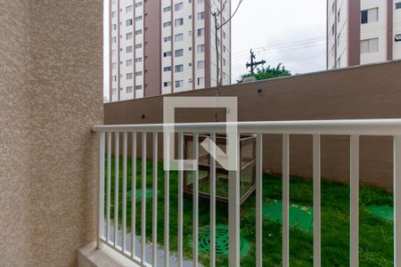 Varanda da Sala de apartamento para alugar com 2 quartos, 37m² em Jardim Adutora, São Paulo