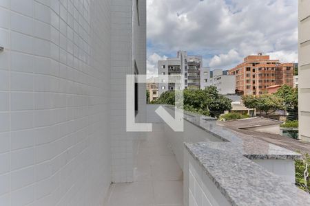 varanda de apartamento à venda com 3 quartos, 147m² em Anchieta, Belo Horizonte