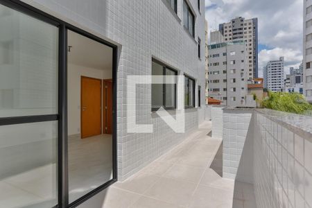 varanda de apartamento à venda com 3 quartos, 147m² em Anchieta, Belo Horizonte