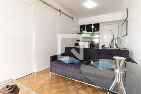 Sala de apartamento para alugar com 1 quarto, 44m² em Recanto Paraíso, São Paulo