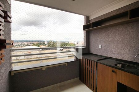 Varanda gourmet de apartamento para alugar com 3 quartos, 71m² em Parque Campolim, Votorantim
