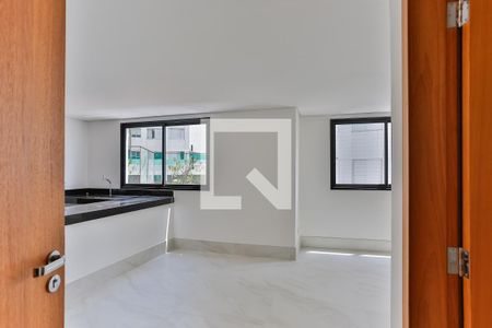 Sala/Cozinha de apartamento à venda com 3 quartos, 95m² em Anchieta, Belo Horizonte