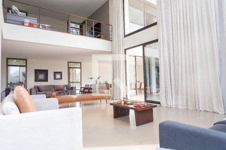 sala de visitas de casa de condomínio para alugar com 6 quartos, 900m² em Bosque Residencial do Jambreiro, Nova Lima