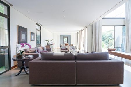 sala de visitas 2 de casa de condomínio para alugar com 6 quartos, 900m² em Bosque Residencial do Jambreiro, Nova Lima