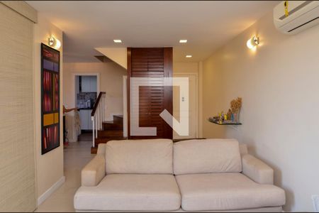 Sala de apartamento para alugar com 5 quartos, 182m² em Barra da Tijuca, Rio de Janeiro