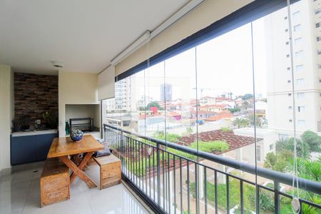 Varanda da Sala de apartamento à venda com 3 quartos, 120m² em Vila Prudente, São Paulo