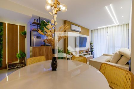 Sala de apartamento à venda com 3 quartos, 81m² em Recreio dos Bandeirantes, Rio de Janeiro