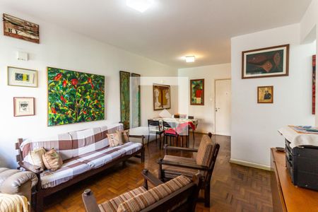 Sala de apartamento à venda com 2 quartos, 92m² em Vila Buarque, São Paulo