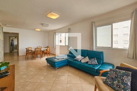 Sala de apartamento para alugar com 4 quartos, 176m² em Vila Luis Antônio, Guarujá