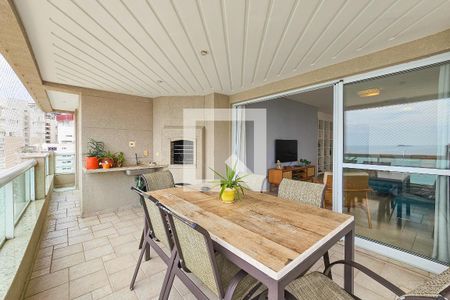 Varanda de apartamento para alugar com 4 quartos, 176m² em Vila Luis Antônio, Guarujá
