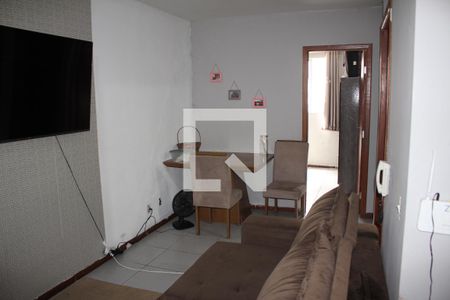 Sala de apartamento à venda com 2 quartos, 67m² em Monte Castelo, Contagem
