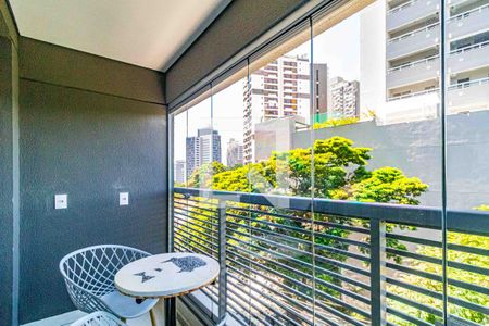 Varanda de kitnet/studio para alugar com 1 quarto, 25m² em Butantã, São Paulo