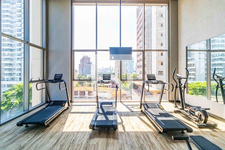 Studio para alugar com 25m², 1 quarto e sem vaga Studio para alugar com 25m², 1 quarto e sem vagaÁrea comum - Academia