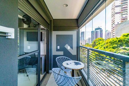 Varanda de kitnet/studio para alugar com 1 quarto, 25m² em Butantã, São Paulo