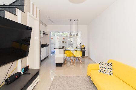 Sala/Cozinha de casa de condomínio para alugar com 2 quartos, 60m² em Vila Nova Mazzei, São Paulo