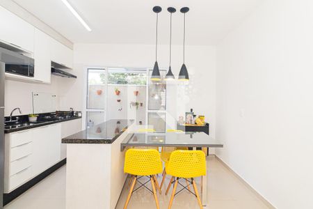 Sala/Cozinha de casa de condomínio para alugar com 2 quartos, 60m² em Vila Nova Mazzei, São Paulo