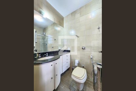Banheiro da Suíte de apartamento à venda com 3 quartos, 115m² em Anchieta, Belo Horizonte