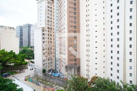 Vista da Sala de apartamento à venda com 1 quarto, 52m² em Centro, São Paulo
