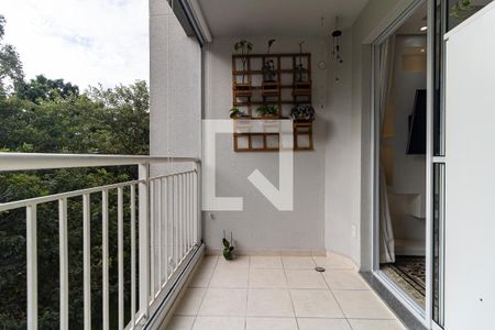 Varanda da Sala de apartamento à venda com 3 quartos, 63m² em Jardim Celeste, São Paulo