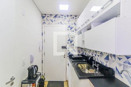 Studio à venda com 23m², 1 quarto e sem vagaCozinha