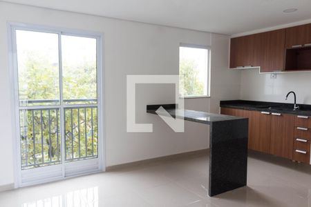 Sala/Cozinha de apartamento para alugar com 2 quartos, 49m² em Freguesia do Ó, São Paulo