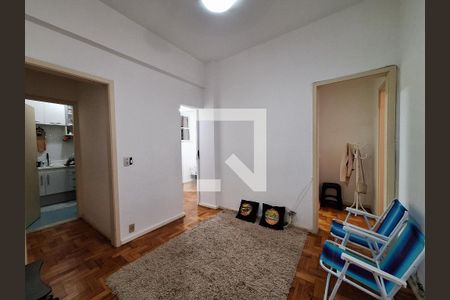 Sala de apartamento para alugar com 2 quartos, 51m² em Flamengo, Rio de Janeiro