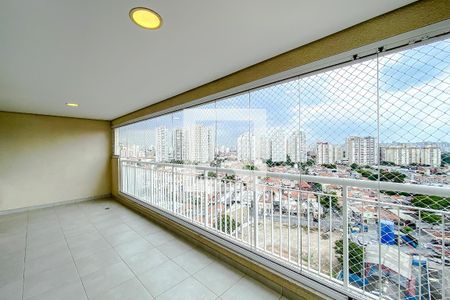 Varanda da Sala de apartamento à venda com 3 quartos, 102m² em Quarta Parada, São Paulo