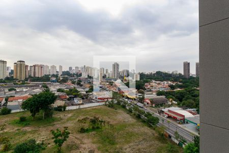 Sala - Vista de apartamento para alugar com 2 quartos, 34m² em Santo Amaro, São Paulo