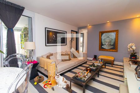 Apartamento à venda com 78m², 1 quarto e 2 vagasSala