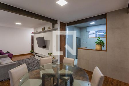 Sala de apartamento para alugar com 3 quartos, 120m² em Coração Eucarístico, Belo Horizonte