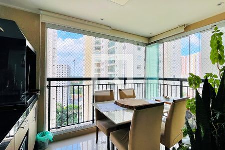 Varanda Gourmet de apartamento à venda com 2 quartos, 69m² em Jardim Flor da Montanha, Guarulhos