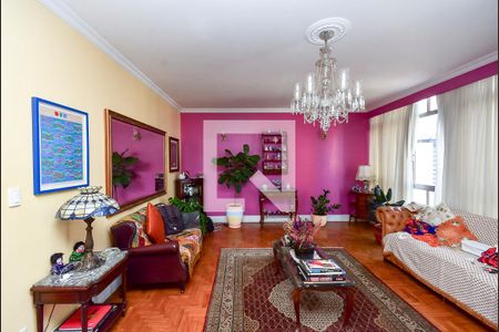 Sala  de apartamento à venda com 2 quartos, 125m² em Paraíso, São Paulo