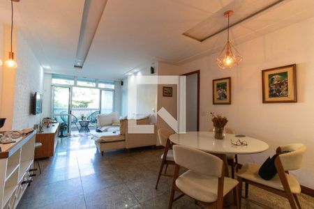 Sala de Jantar de apartamento à venda com 3 quartos, 138m² em Icaraí, Niterói