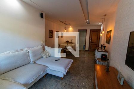 Sala de apartamento à venda com 3 quartos, 138m² em Icaraí, Niterói